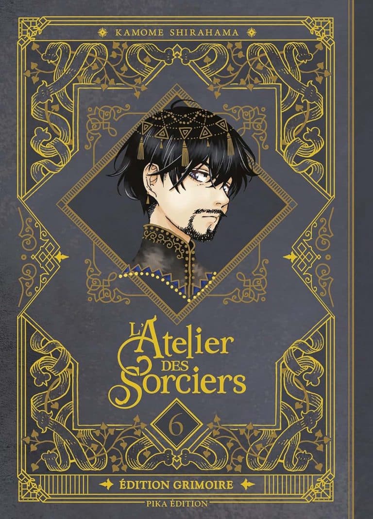 Tome 6 du manga L'Atelier des Sorciers - Edition Grimoire.