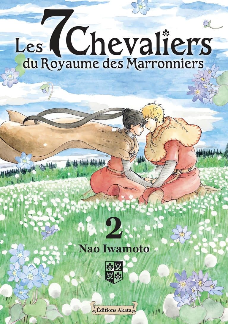 Tome 2 du manga Les 7 Chevaliers du Royaume des Marronniers.