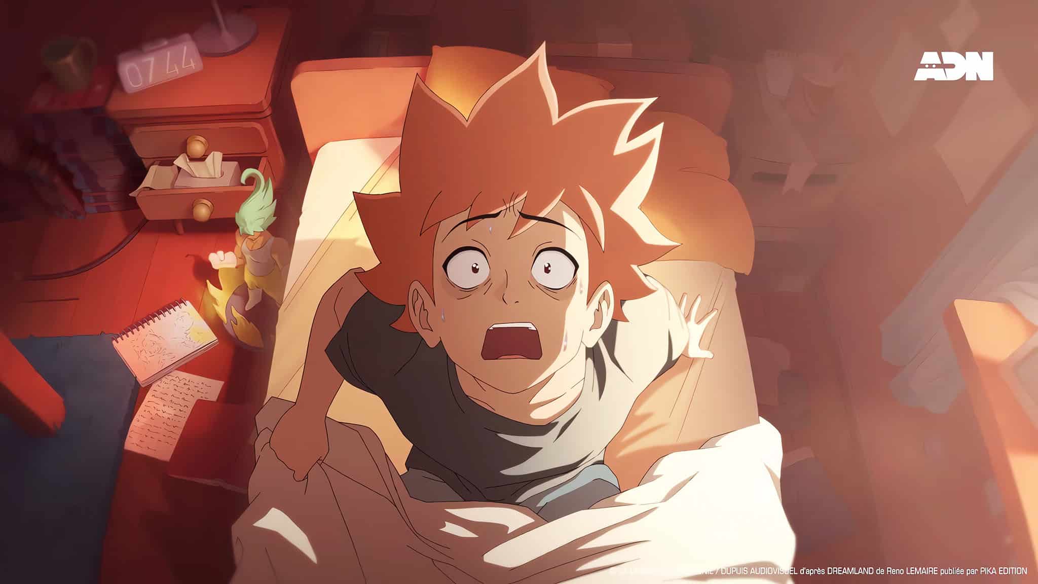 Annonce de la date de diffusion de l'anime Dreamland pour octobre 2026.