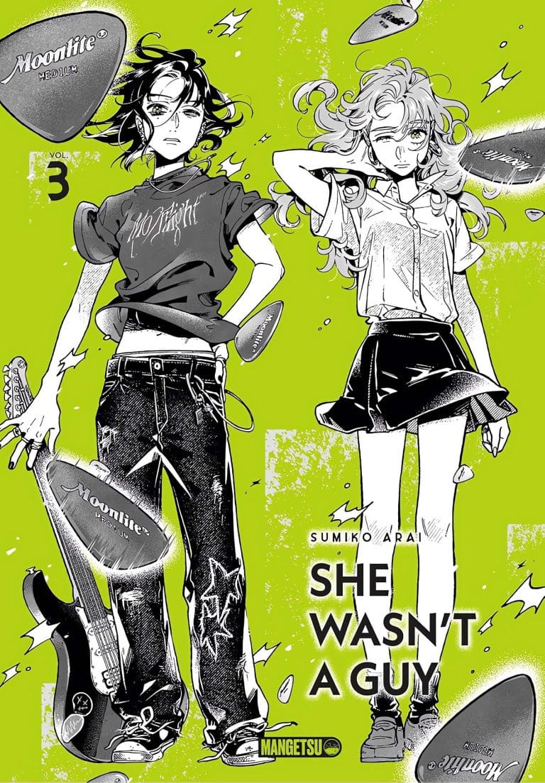 Tome 3 du manga She Wasn't a Guy.