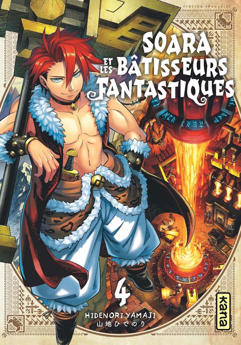 Tome 4 du manga Soara et les Bâtisseurs Fantastiques.