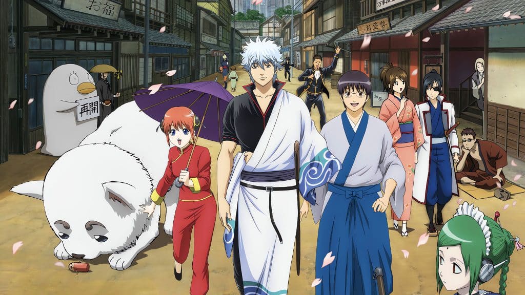 Annonce de l'arrivée en streaming VOSTFR sur ADN de l'anime culte Gintama.