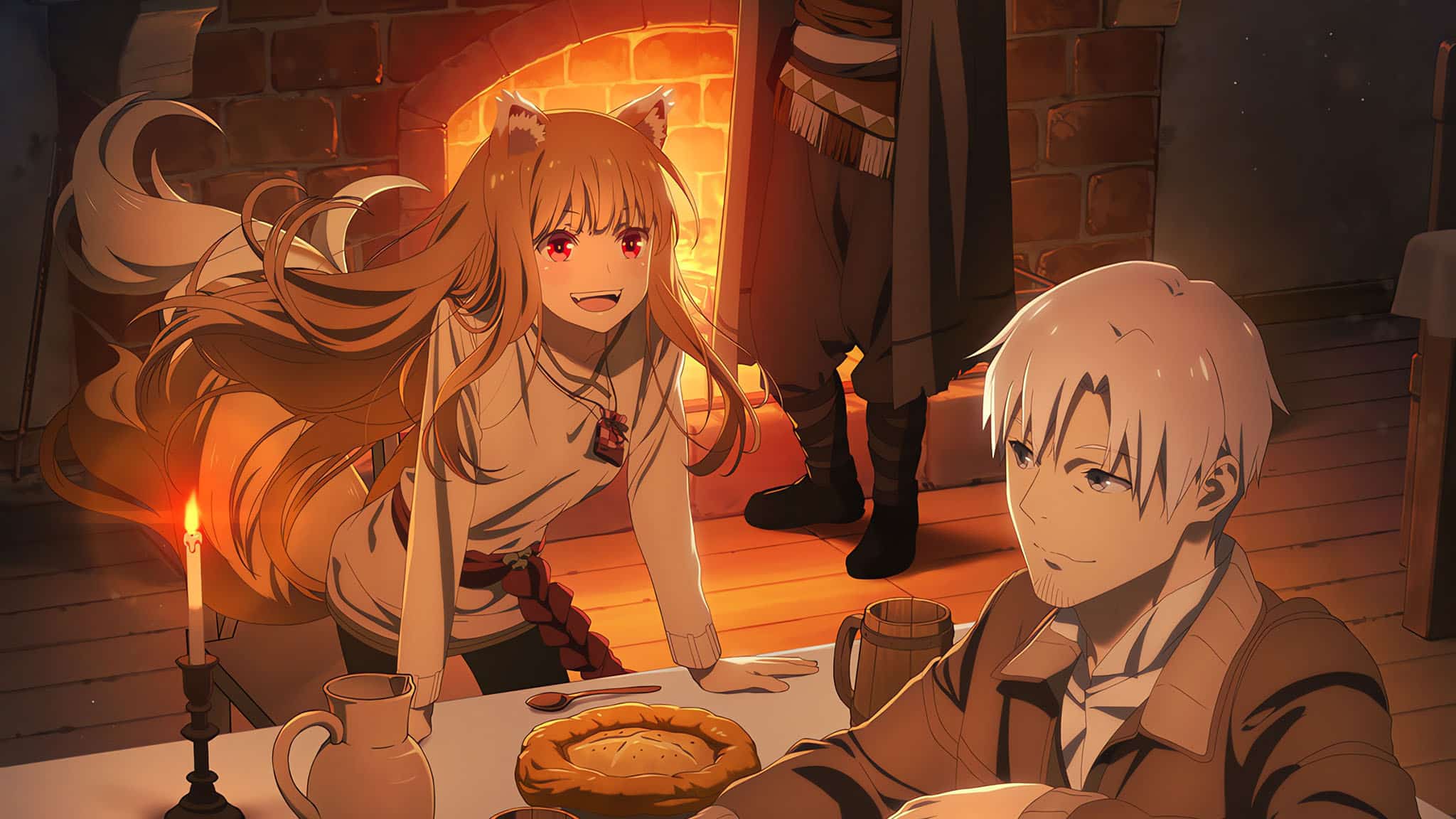 Annonce de la diffusion de l'anime Spice and Wolf saison 2 en 2027.