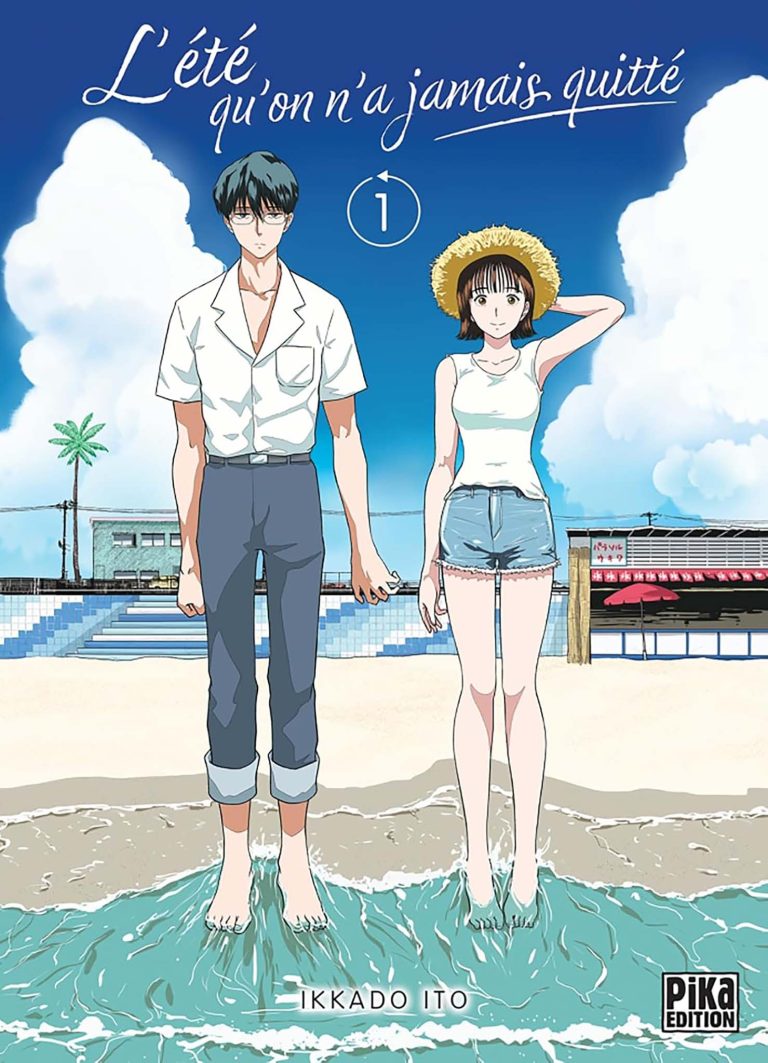 Tome 1 du manga L'été qu'on a jamais quitté.