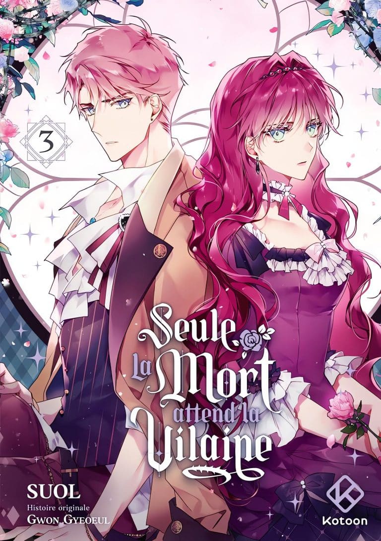 Tome 3 du manga Seule la mort attend la vilaine.