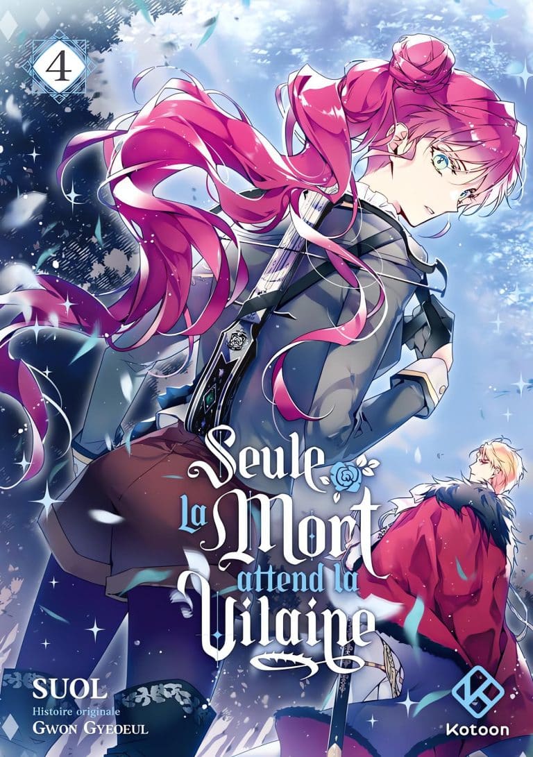 Tome 4 du manga Seule la mort attend la vilaine.
