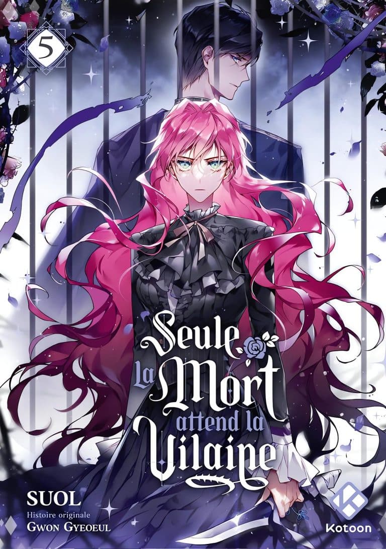 Tome 5 du manga Seule la mort attend la vilaine.