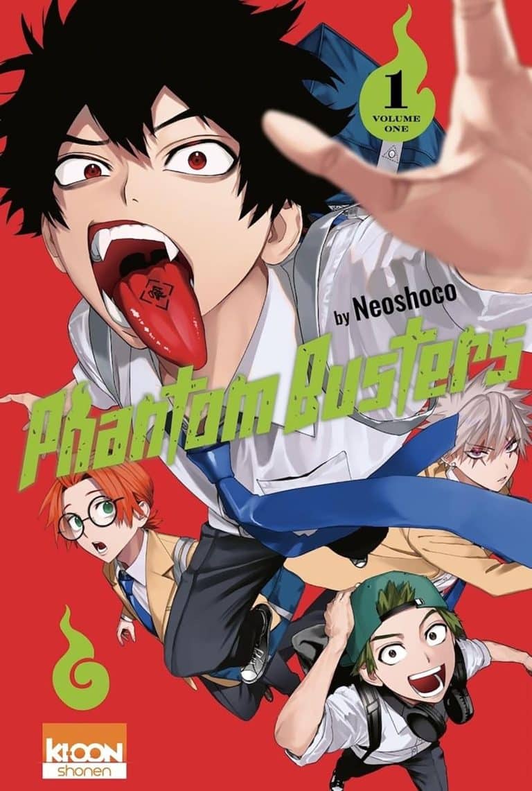 Tome 1 du manga Phantom Busters.