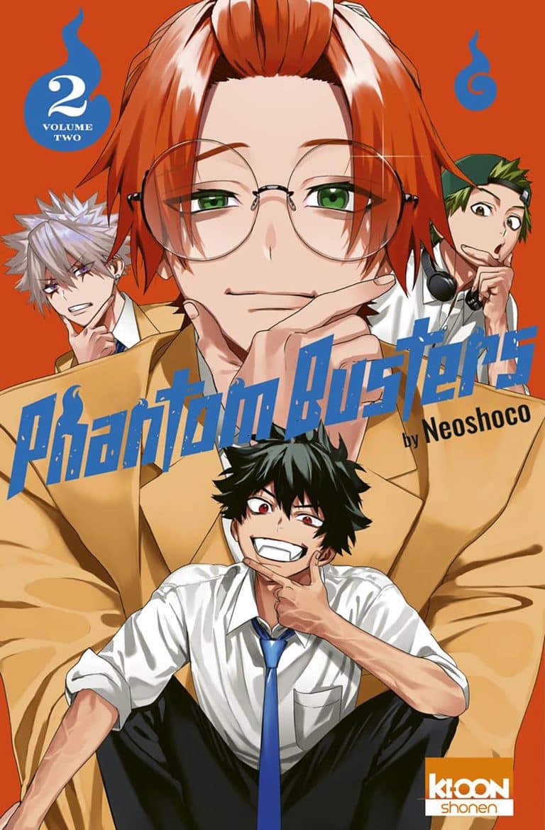 Tome 2 du manga Phantom Busters.