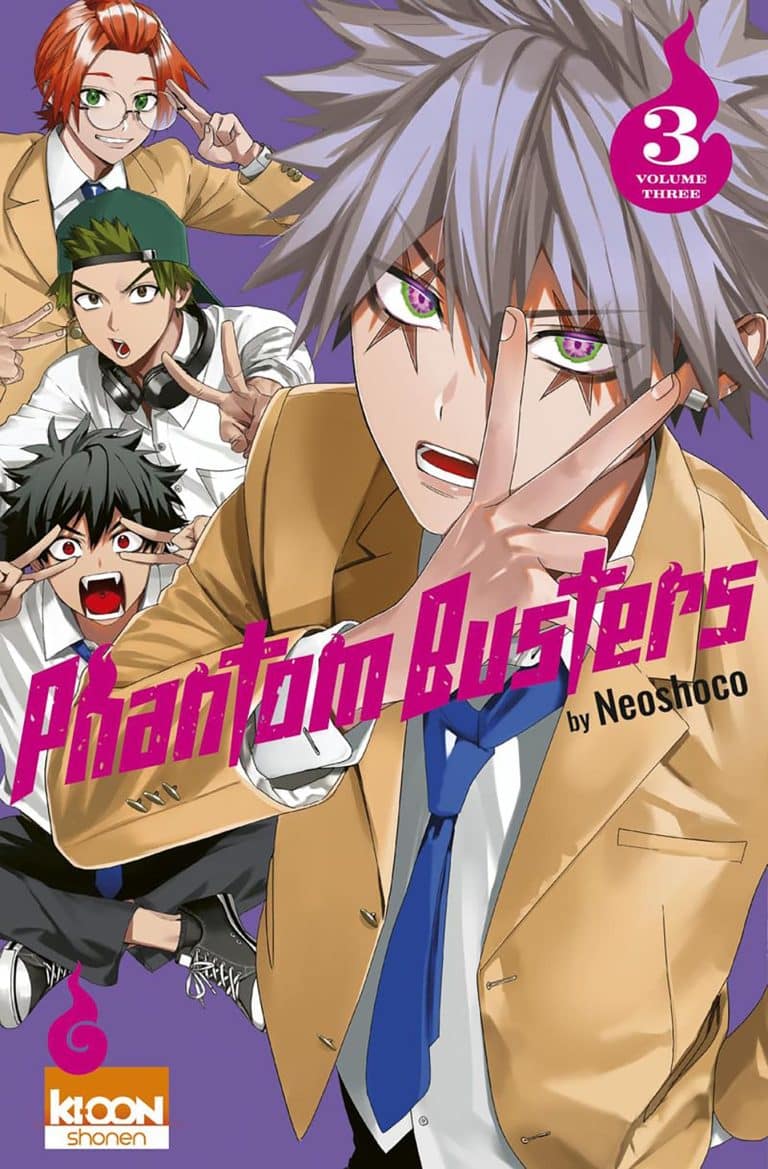 Tome 3 du manga Phantom Busters.