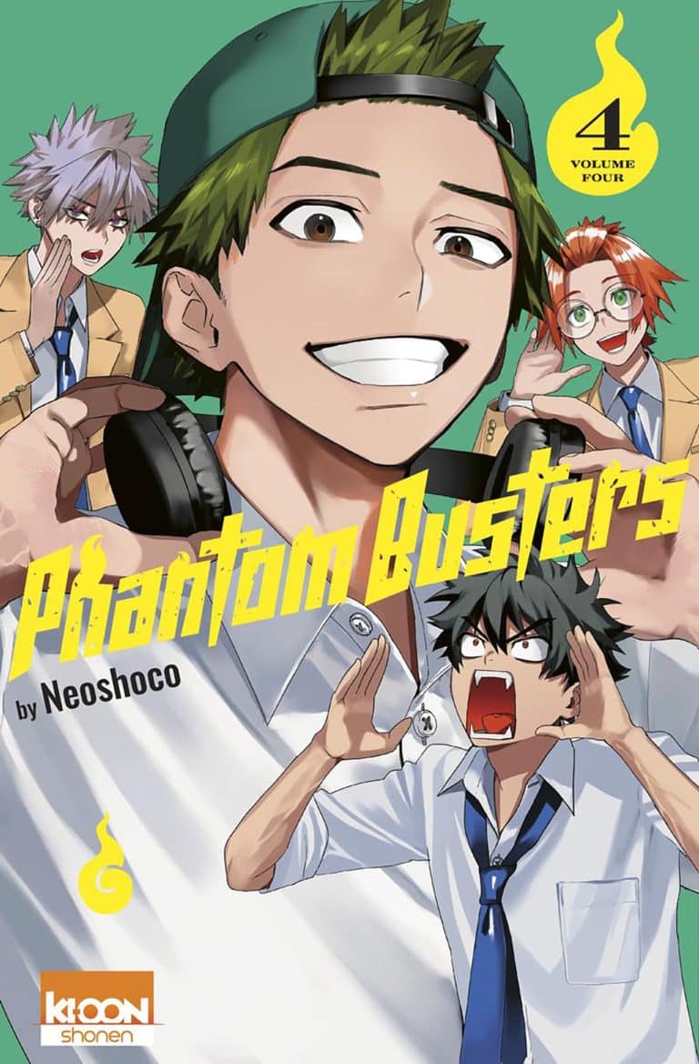 Tome 4 du manga Phantom Busters.