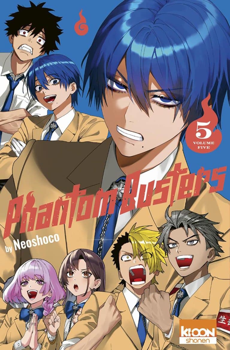 Tome 5 du manga Phantom Busters.