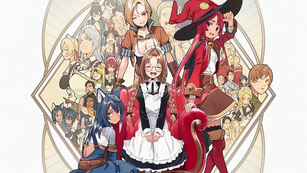 Annonce de l'anime Maid nara Touzen desu.