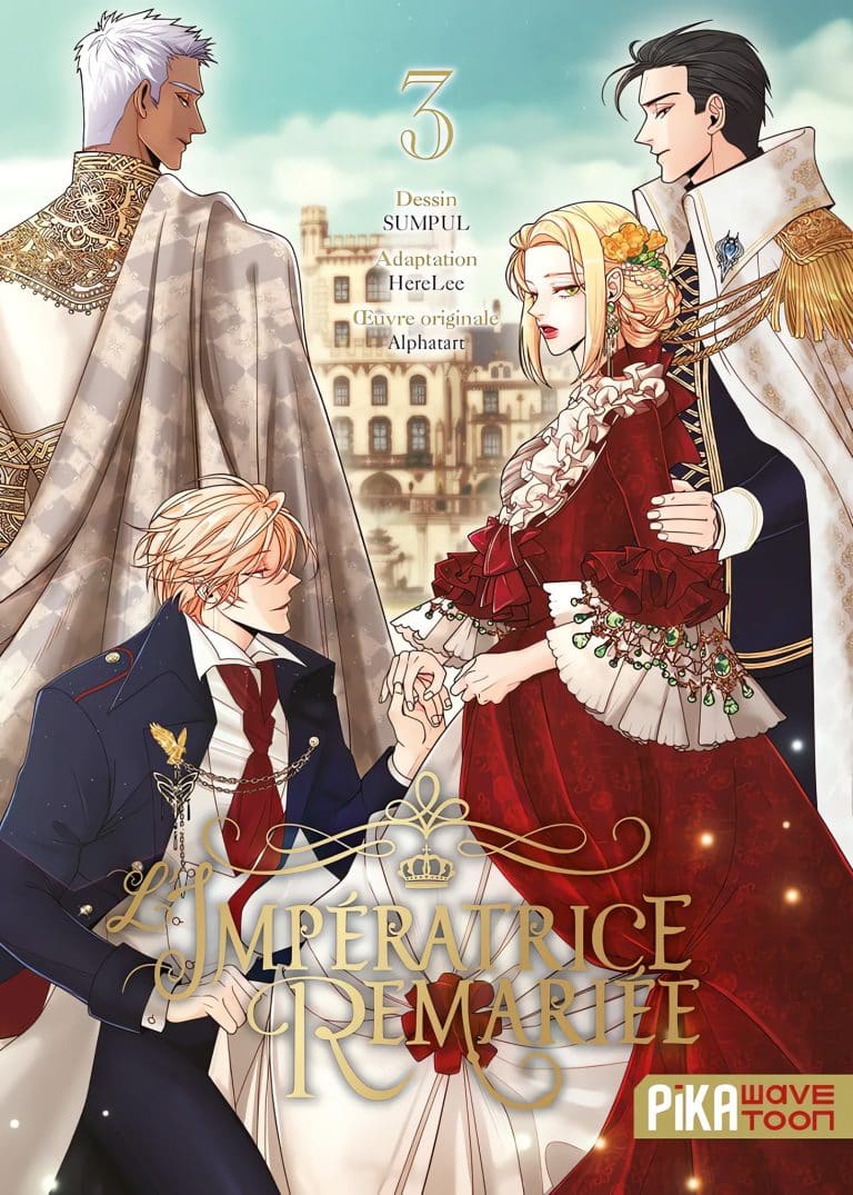 Tome 3 du manga L'Impératrice remariée.