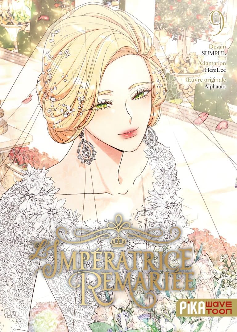 Tome 9 du manga L'Impératrice remariée.