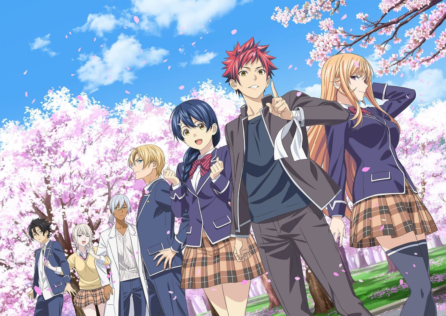 Food Wars! : La date de sortie de la saison 5 annoncée ! - AnimOtaku