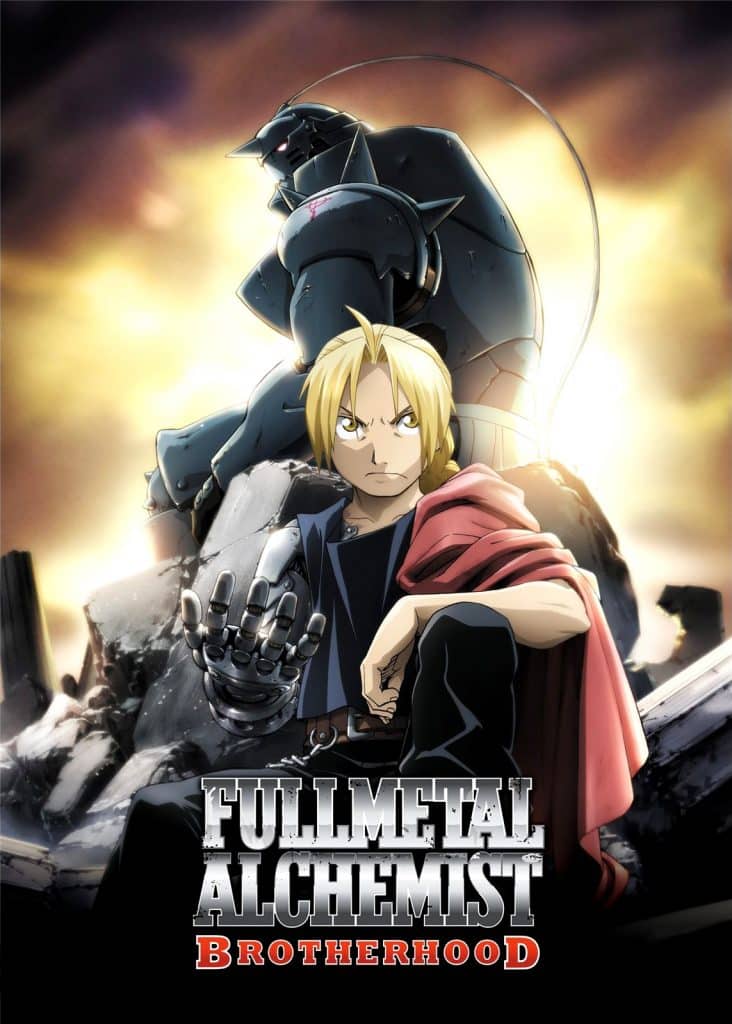 Affiche de l'anime Fullmetal Alchemist Brotherhood