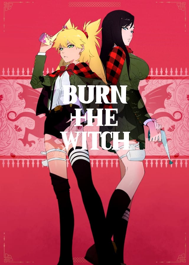 Visuel clé pour la sortie de l'anime Burn The Witch