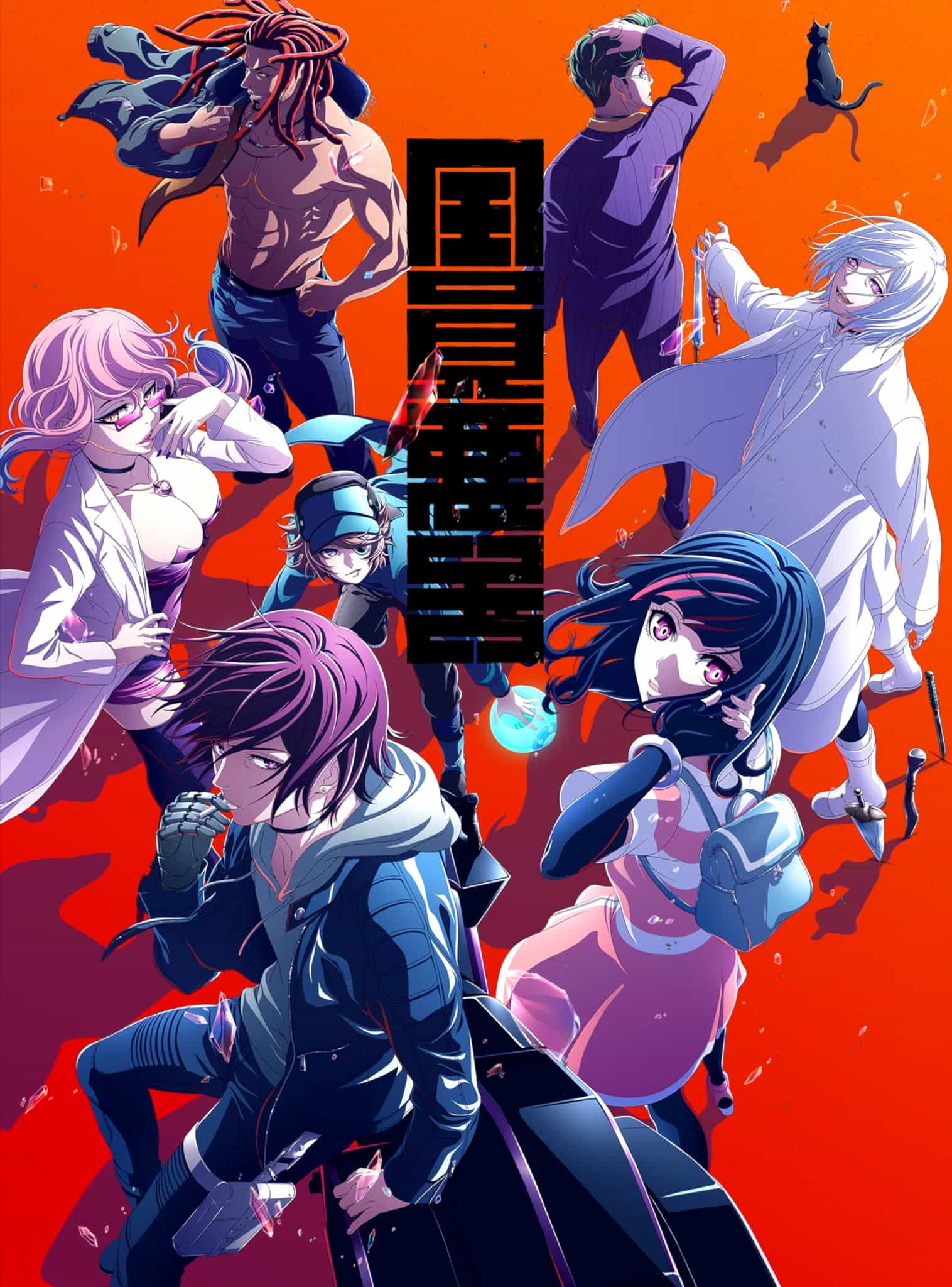 Annonce de Akudama Drive parmi les animes automne 2020