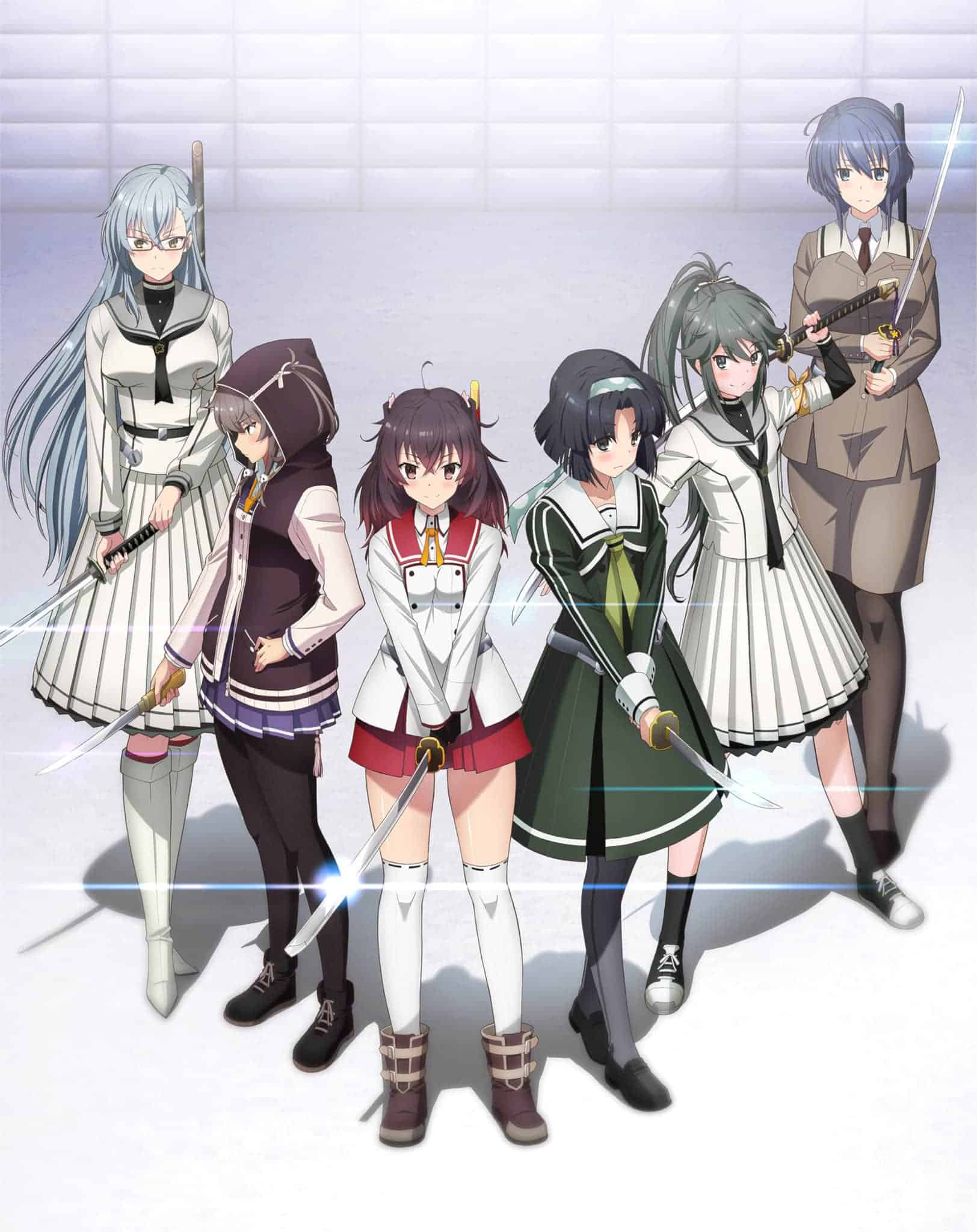 Annonce de Katana Maidens : Tomoshibi parmi les animes de l'automne 2020