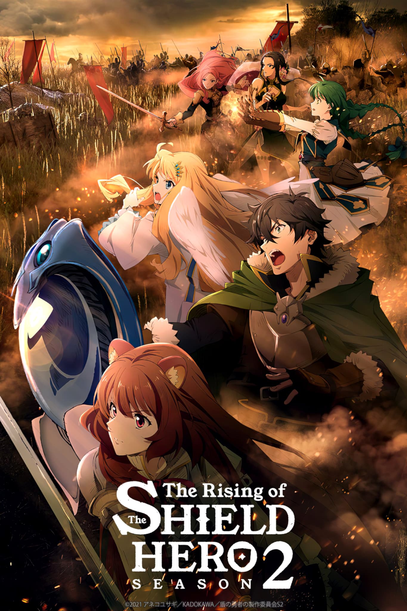 Annonce de l'anime The Rising of the Shield Hero Saison 2 en date de sortie et trailer