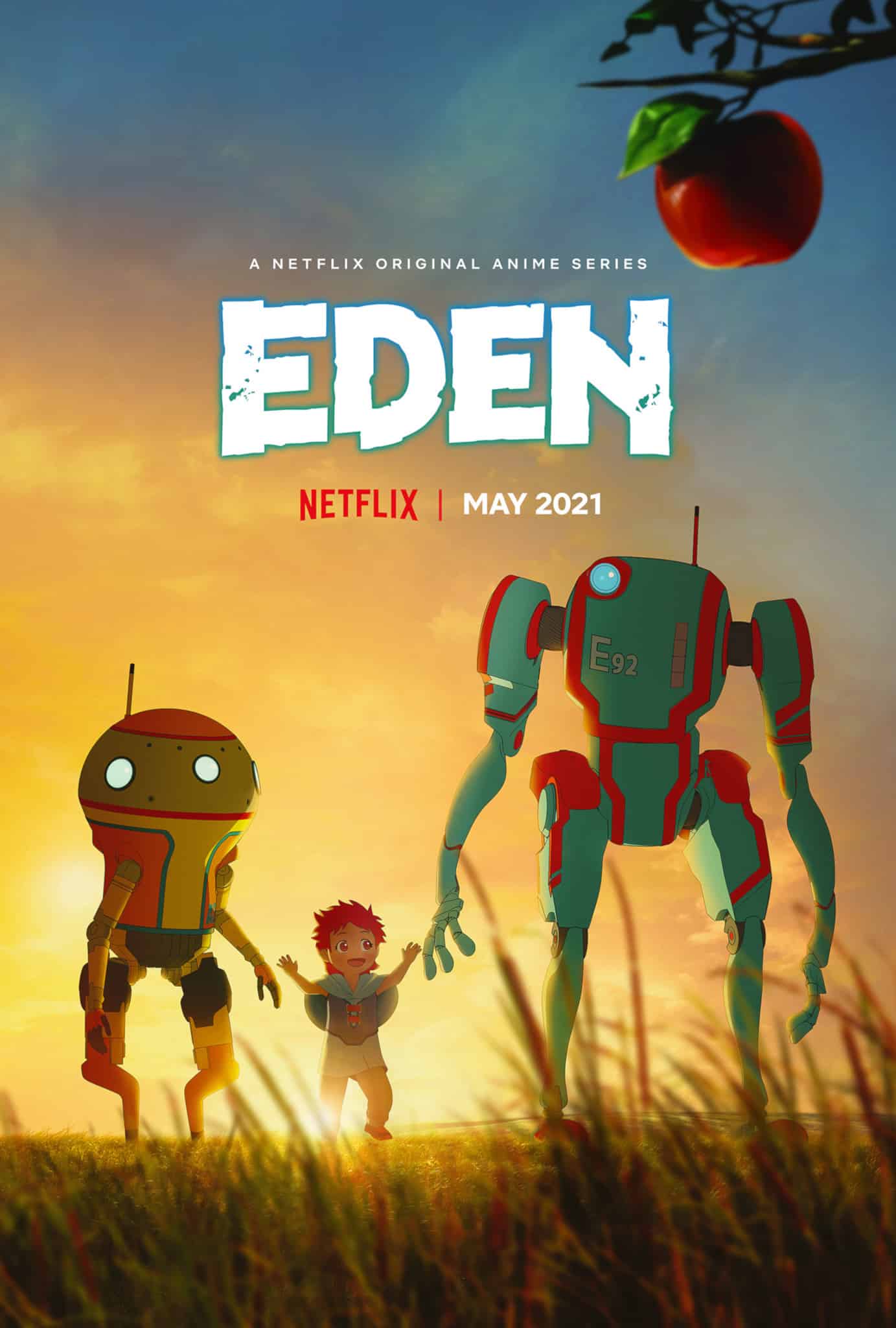 Annonce à propos de anime Eden et sa date de sortie sur Netflix