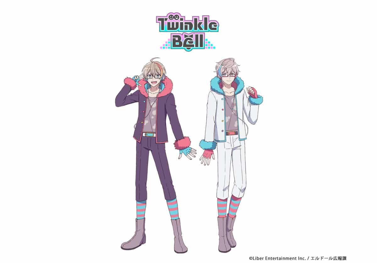 Design du groupe Twinkle Bell dans anime I★CHU Halfway Through The Idol