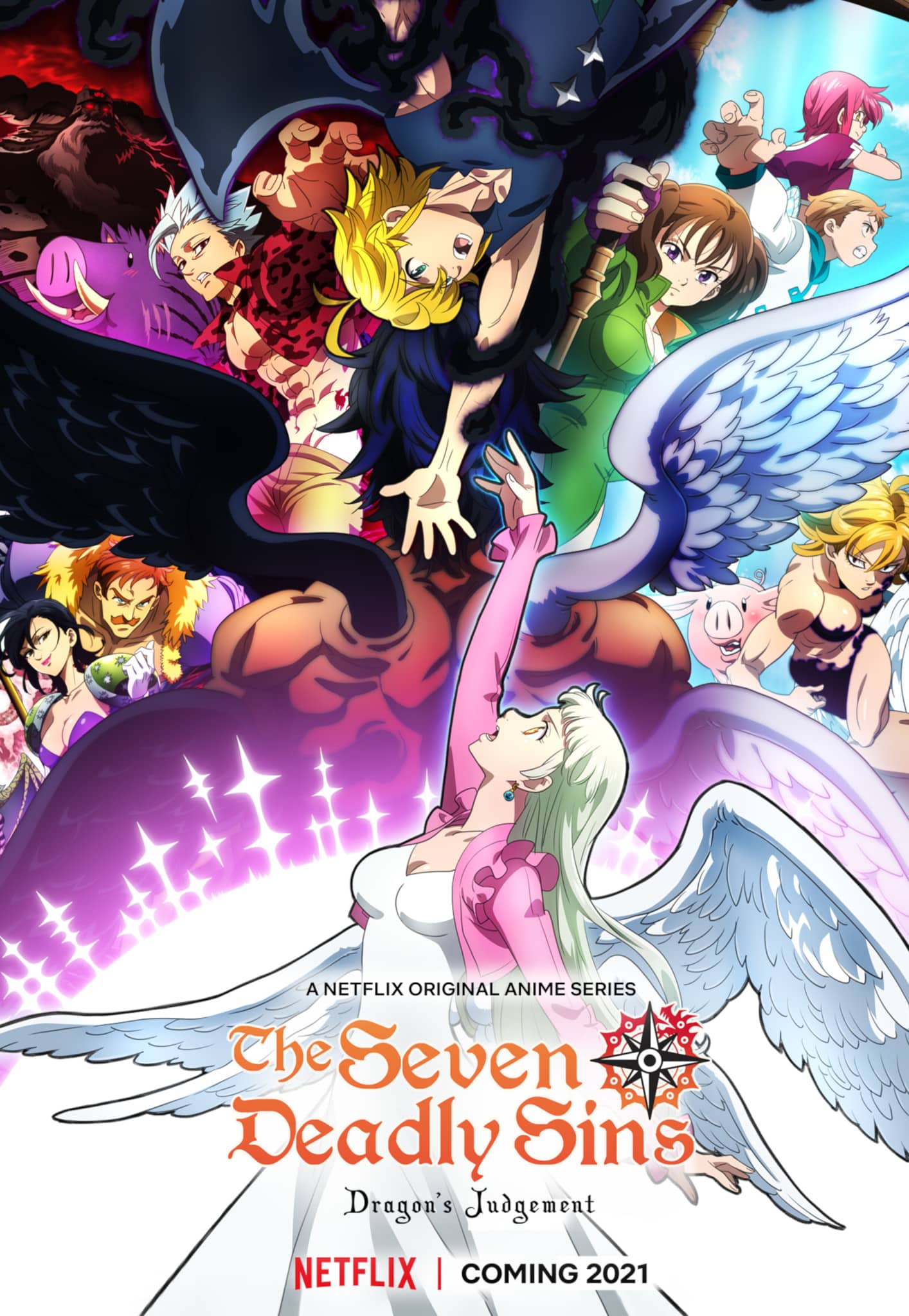 annonce de anime The Seven Deadly Sins Saison 4 en teaser