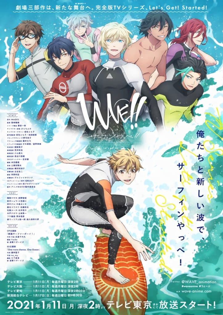 Annonce de anime Wave Surfing Yappe