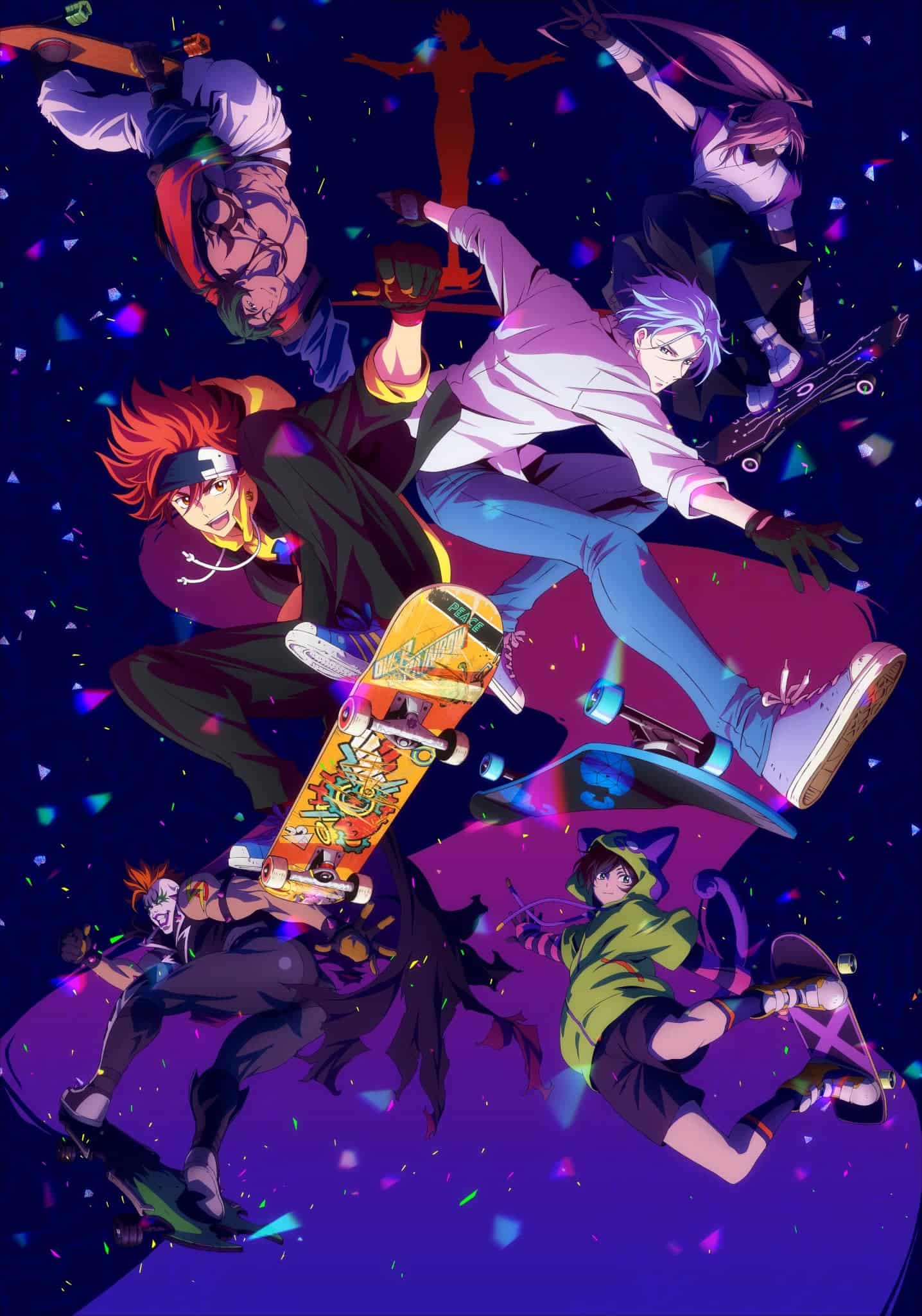 Annonce de SK8 The Infinity parmi les animes de hiver 2021