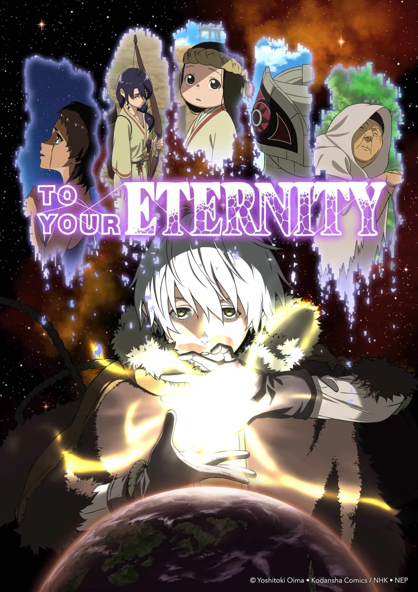Annonce de To Your Eternity parmi les animes du printemps 2021