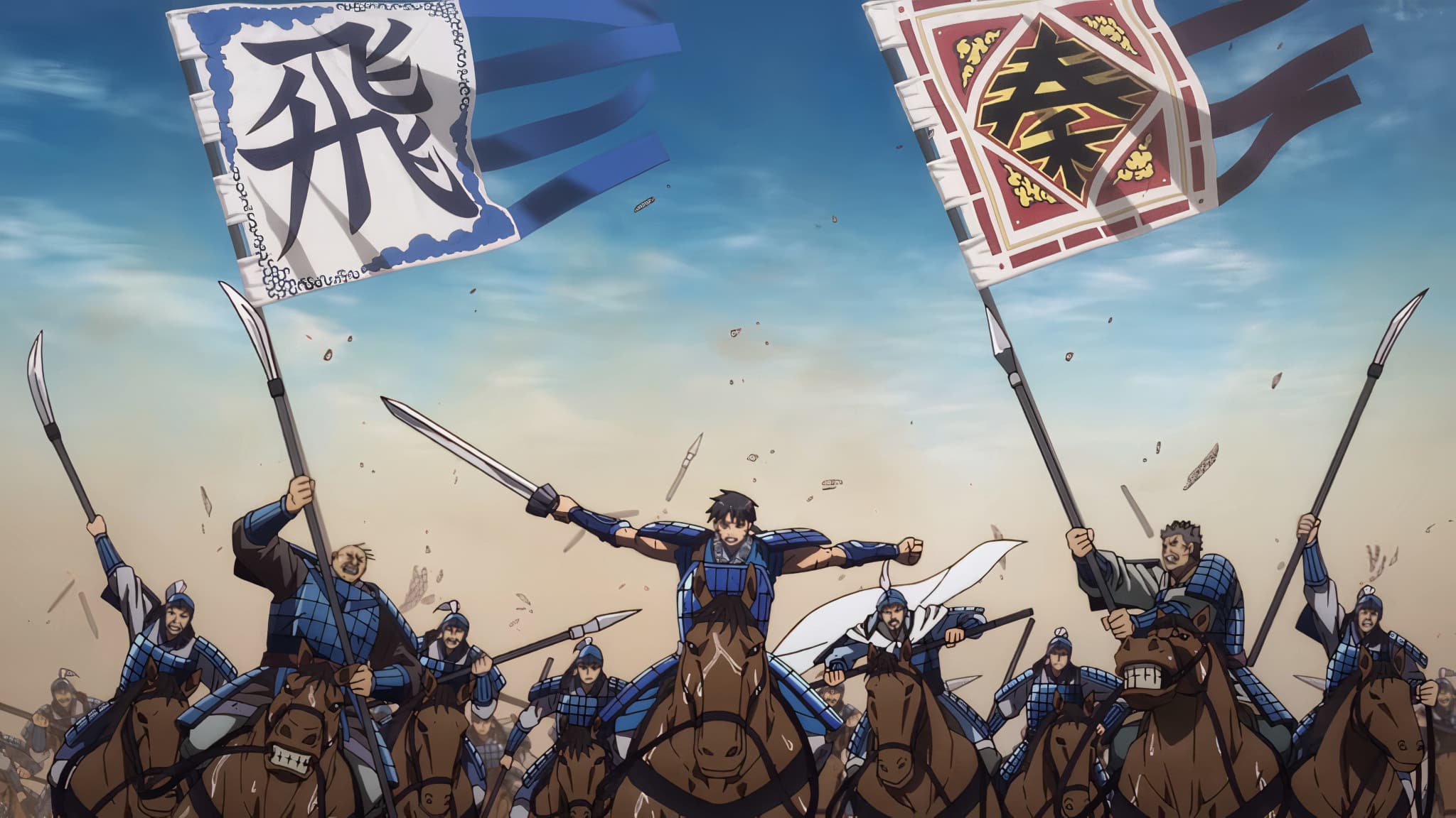 Annonce de anime Kingdom Saison 3, en trailer 4