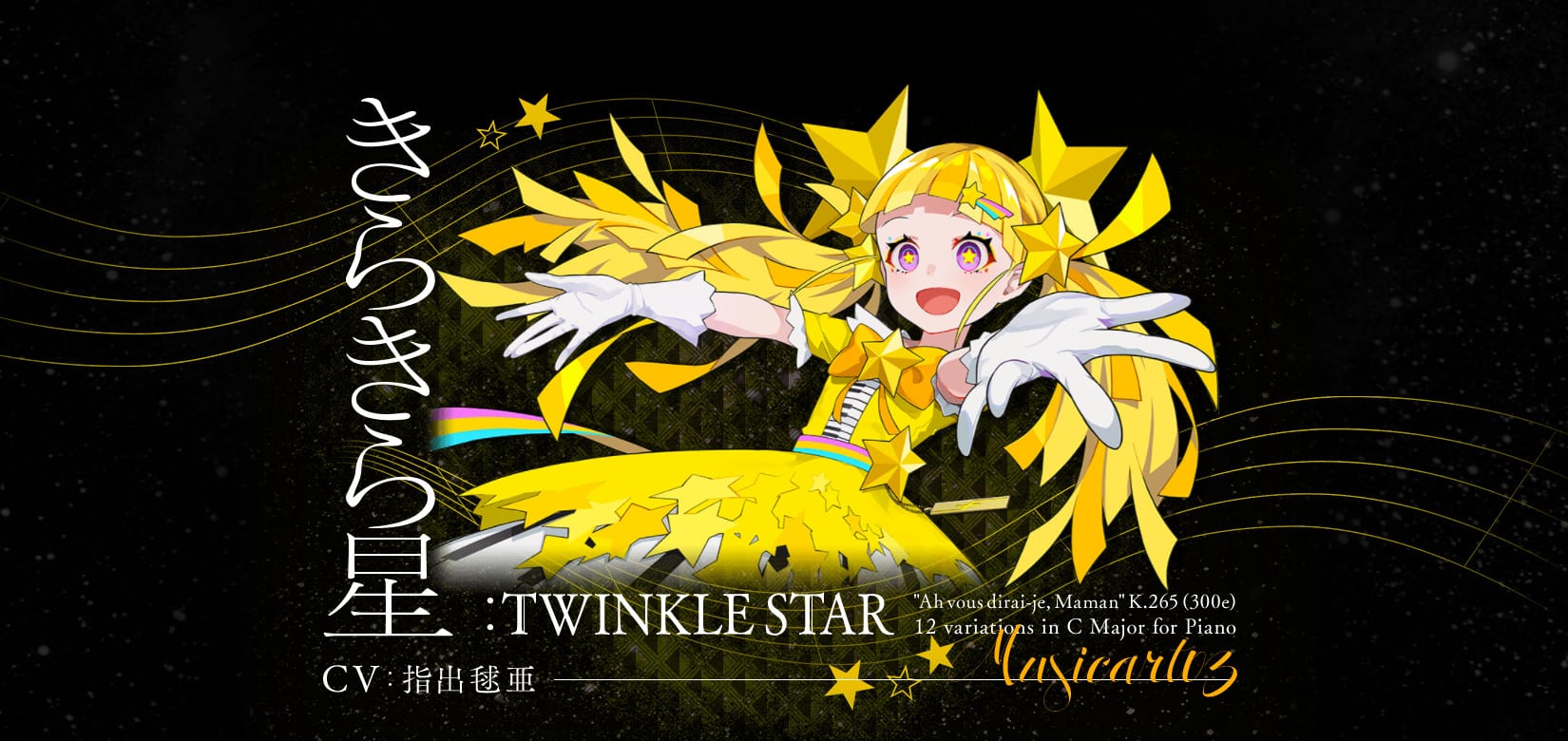 Chara Design de Twinkle Star pour anime Takt op