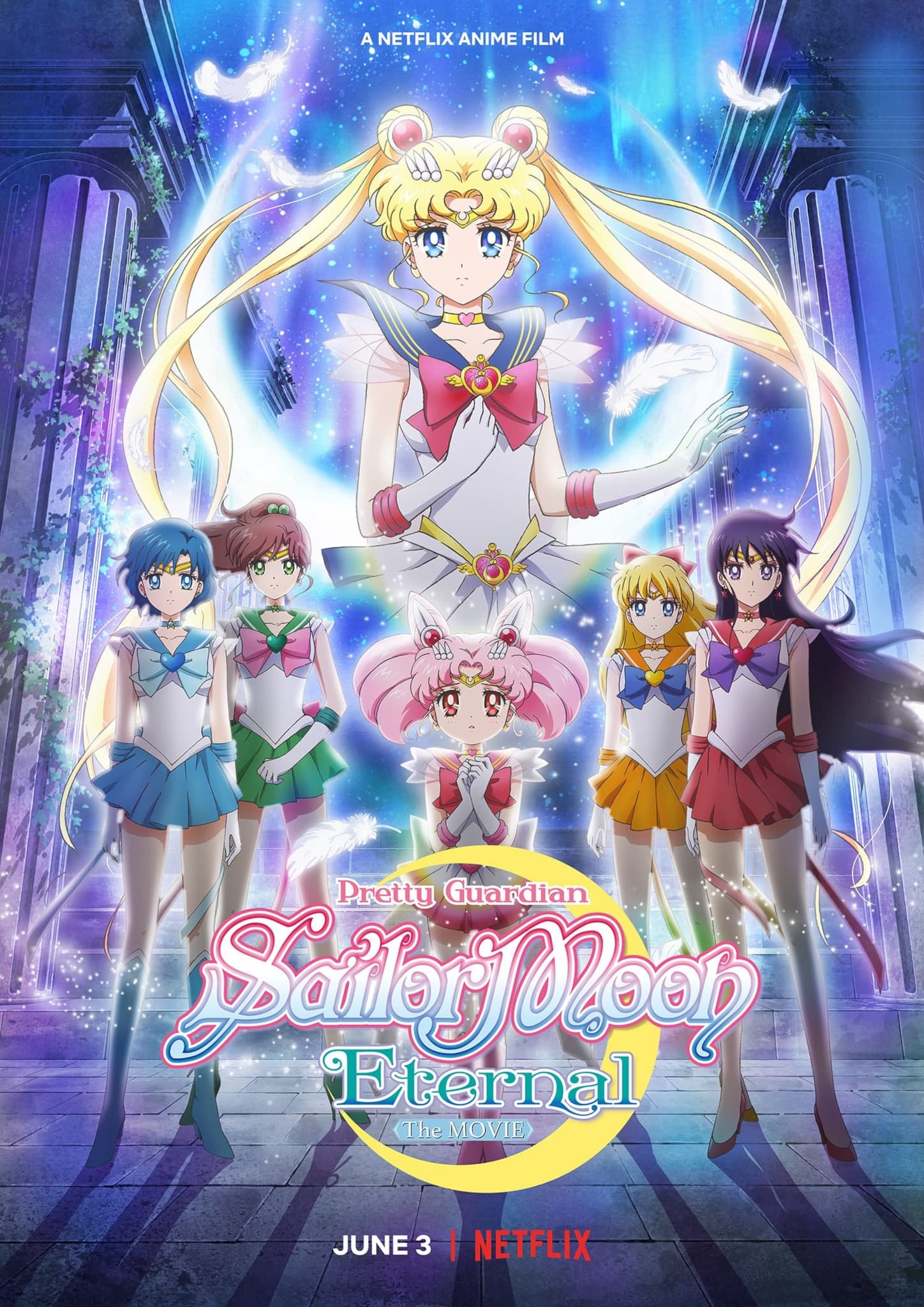 Annonce du film Pretty Guardian Sailor Moon Eternal parmi les animes du printemps 2021