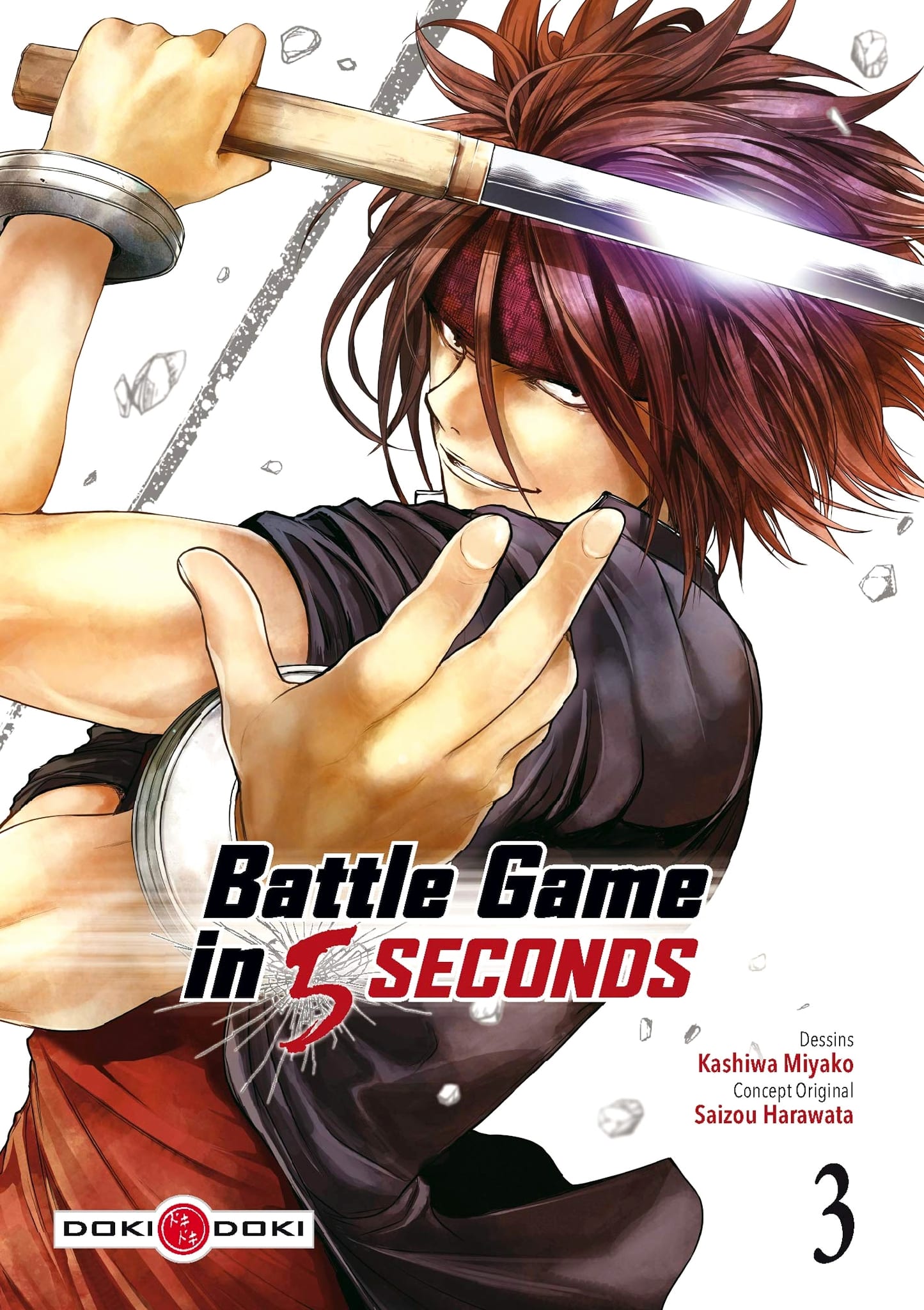 Tome 3 du manga Battle Game in 5 Seconds
