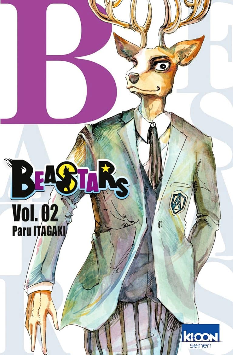 Tome 2 du manga Beastars