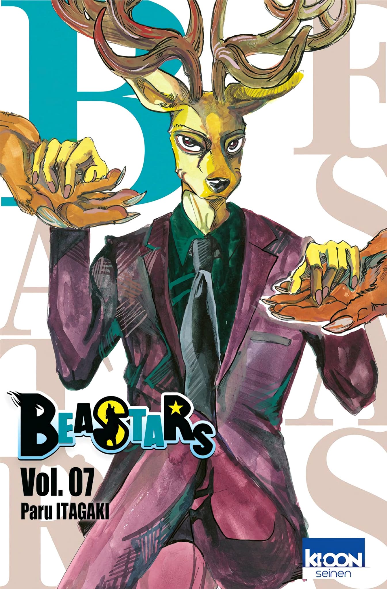 Tome 7 du manga Beastars