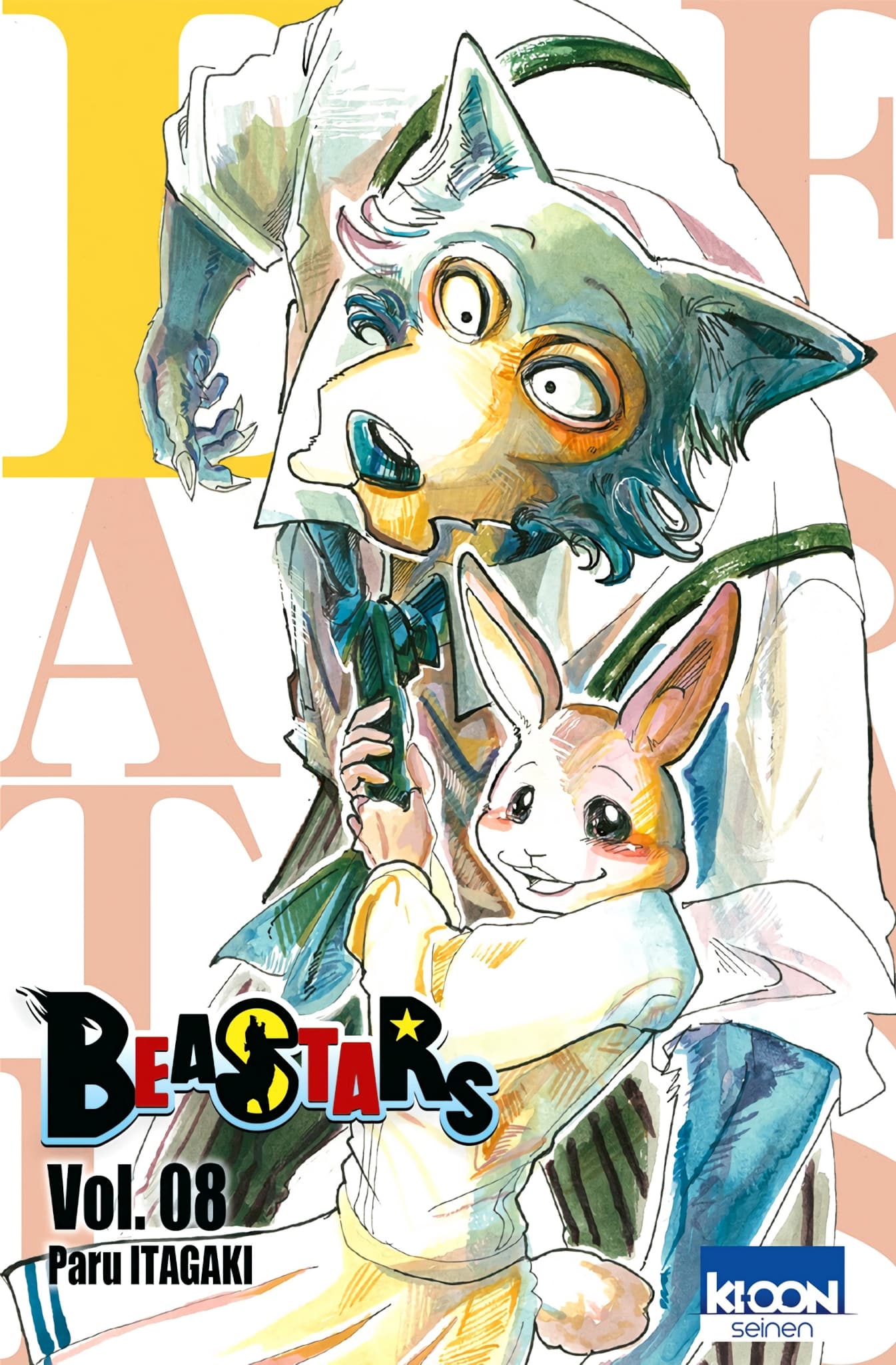 Tome 8 du manga Beastars