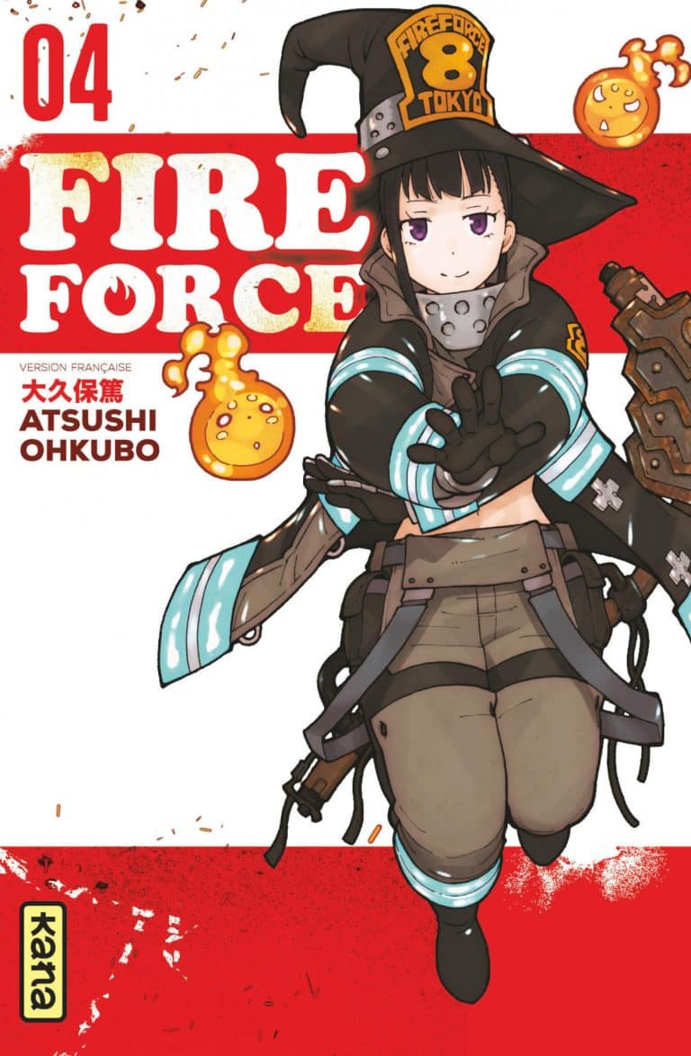 Tome 4 du manga Fire Force