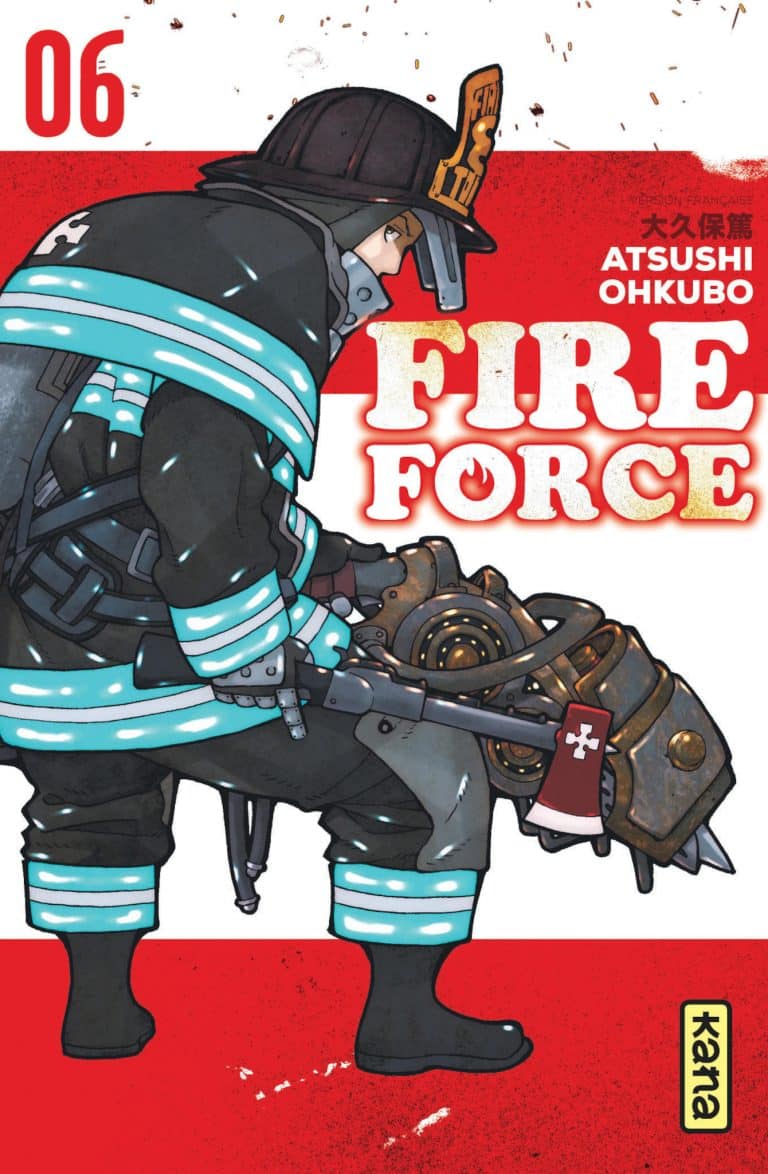 Tome 6 du manga Fire Force