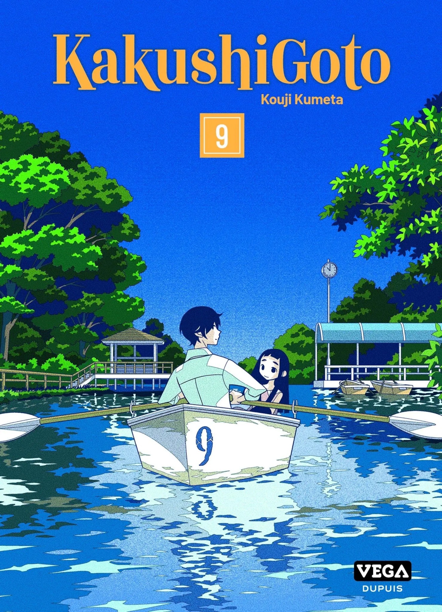 Tome 9 du manga Kakushigoto