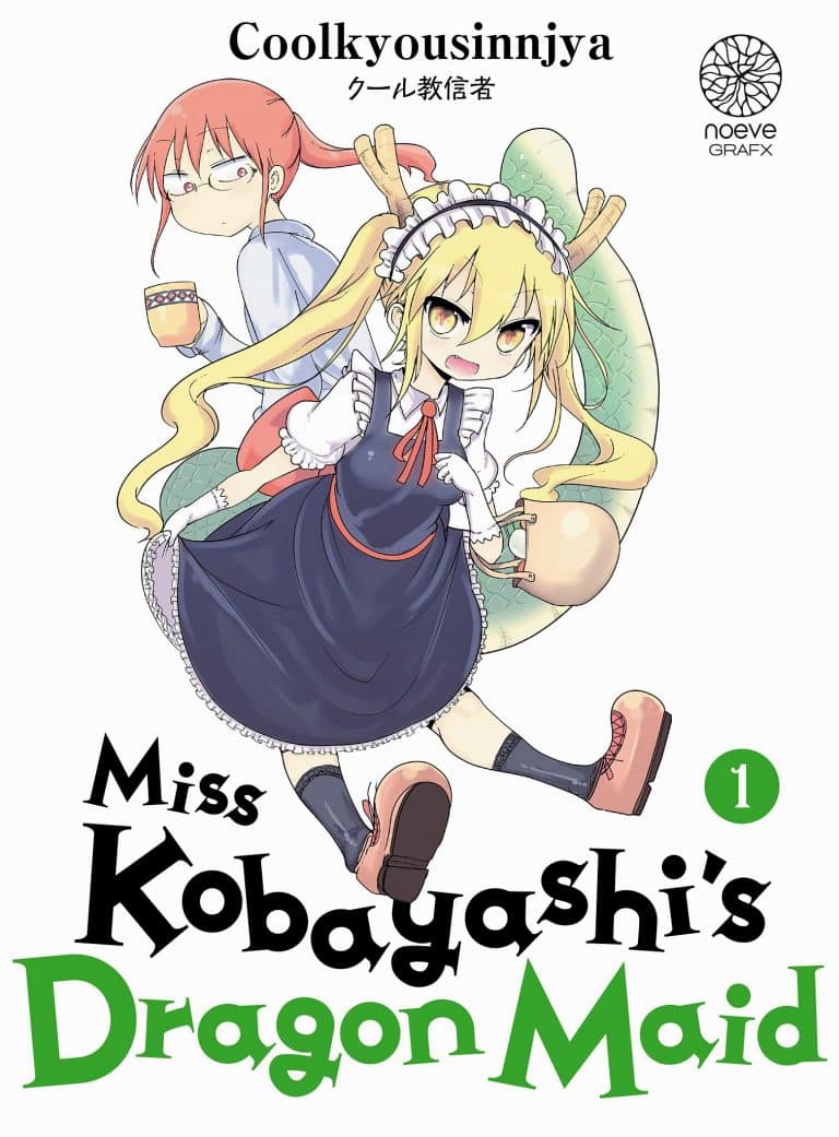 Tome 1 du manga Miss Kobayashi's Dragon Maid.