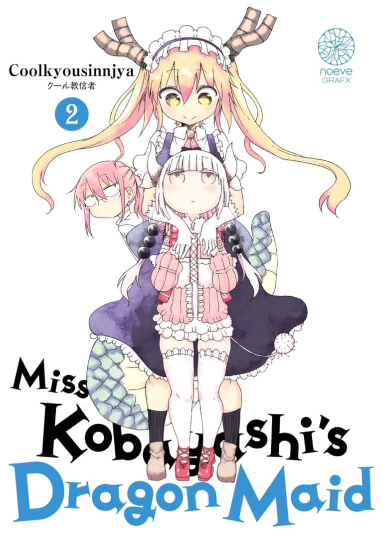 Tome 2 du manga Miss Kobayashi's Dragon Maid.