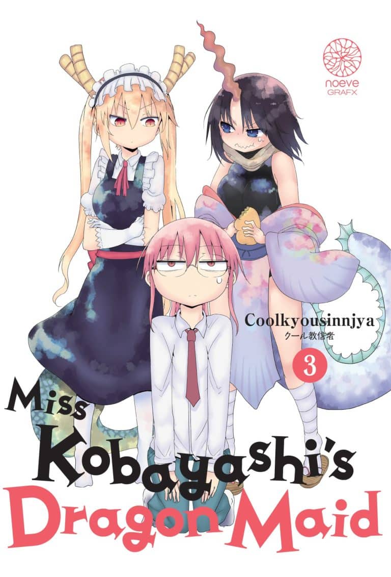 Tome 3 du manga Miss Kobayashi's Dragon Maid.