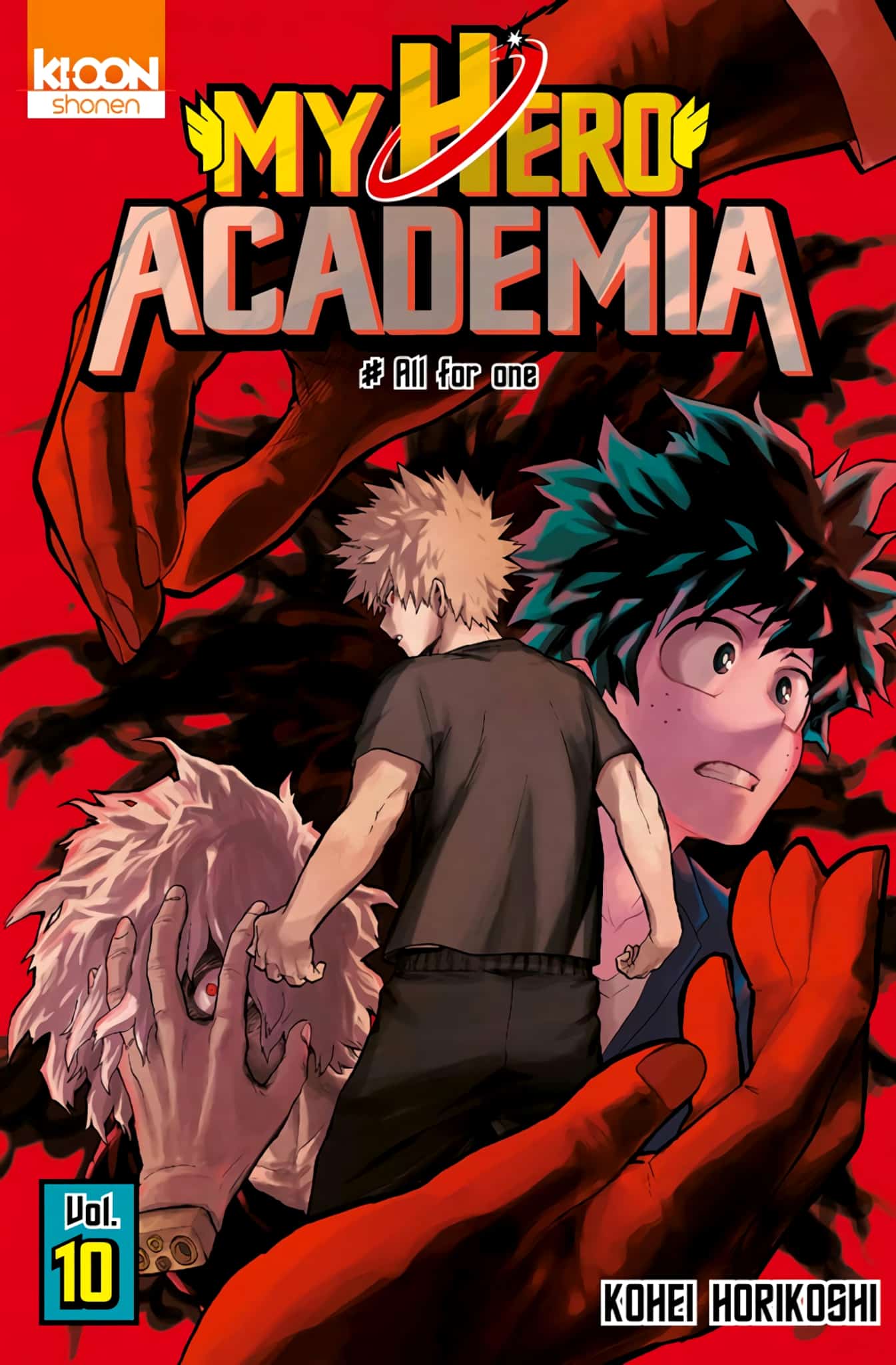 Tome 10 du manga My Hero Academia