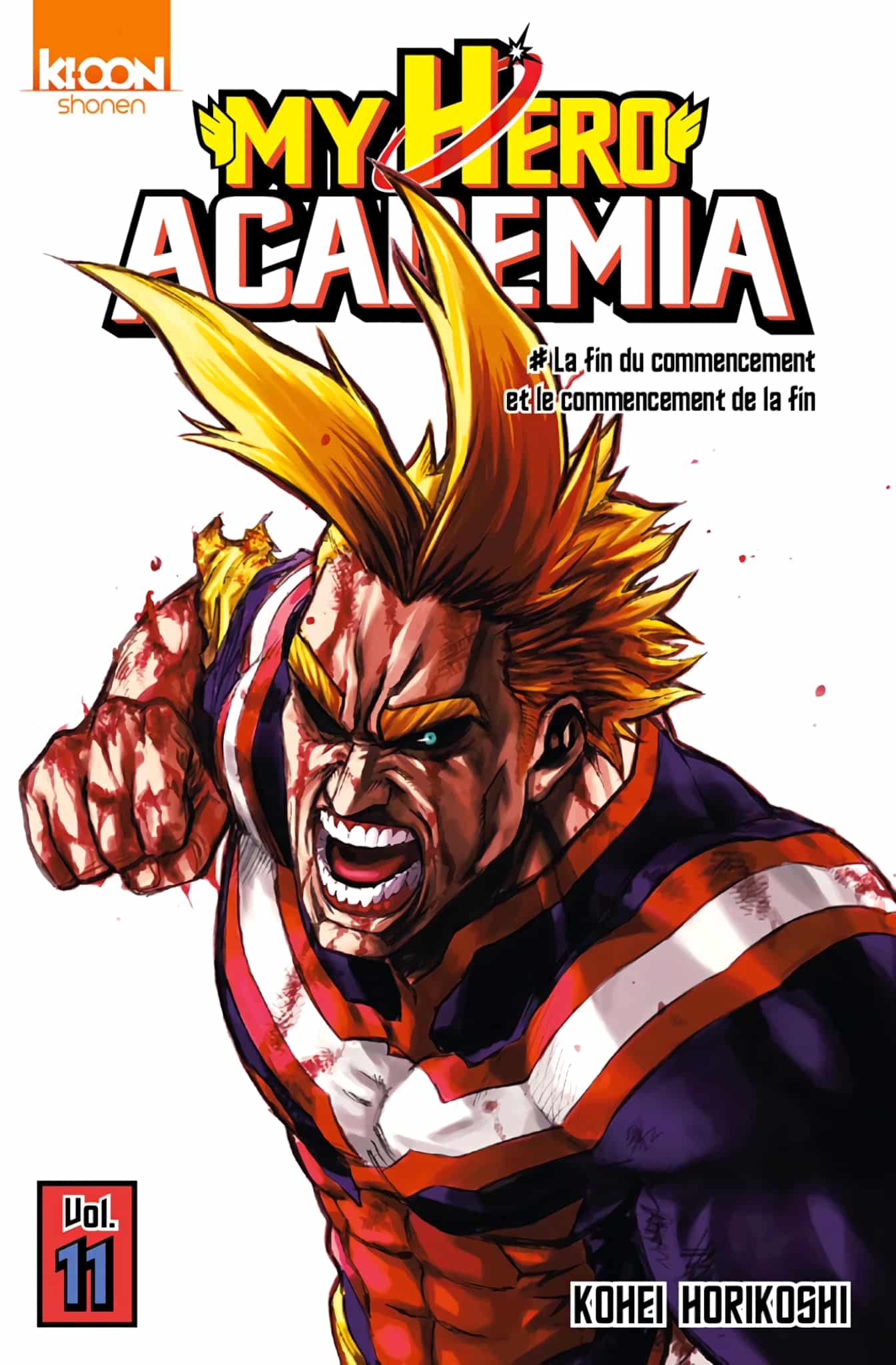 Tome 11 du manga My Hero Academia