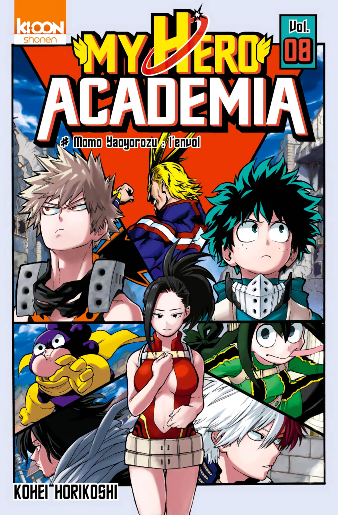 Tome 8 du manga My Hero Academia