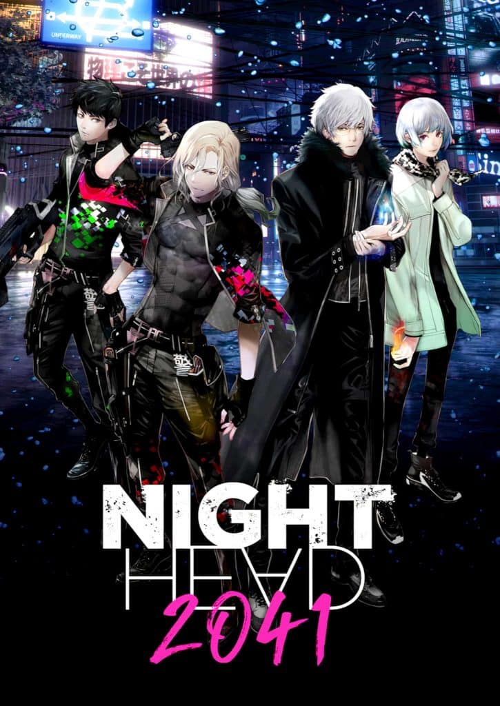 Premier visuel de anime Night Head 2041