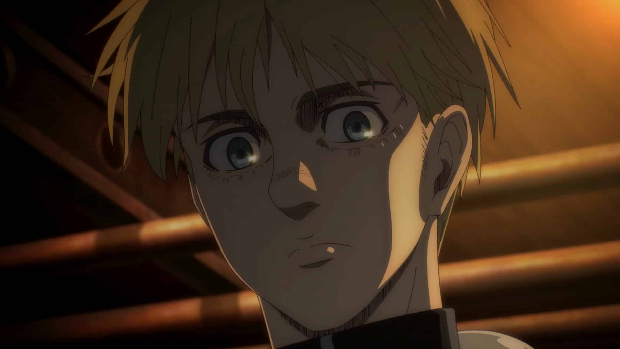 Armin Arlert dans notre top 15 des meilleurs personnages de anime Shingeki no Kyojin
