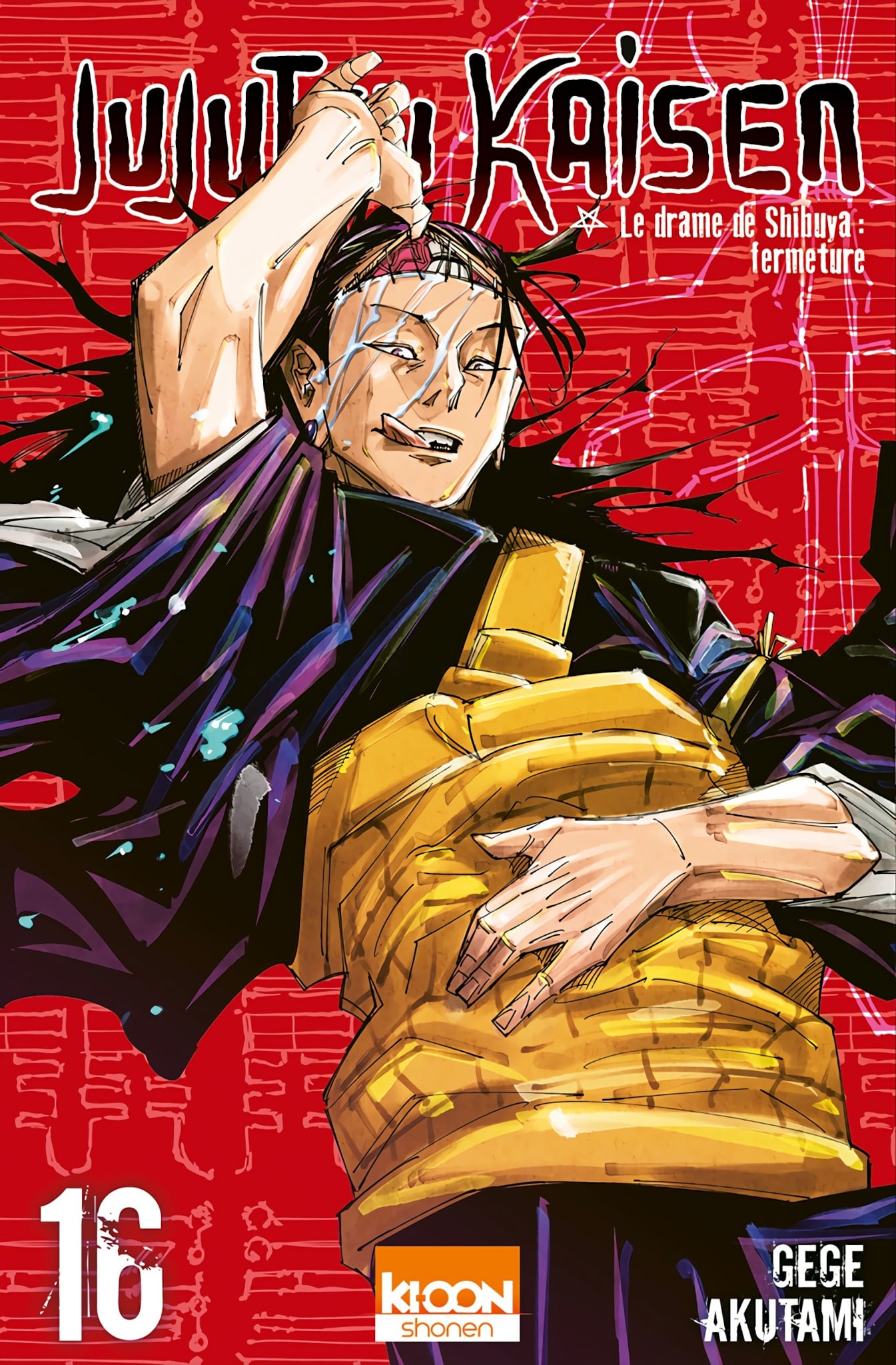 Tome 16 du manga Jujutsu Kaisen